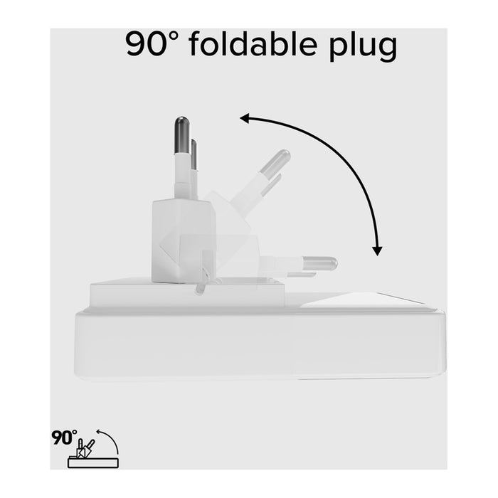 Зарядно устройство за лаптоп SBS FLEXI 65W PD USB-C+A 98497