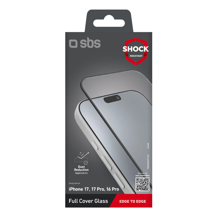 СТЪКЛО SBS IPHONE 17/17 PRO FULLС