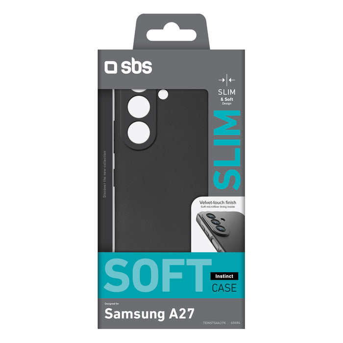 Калъф SBS Instinct за Samsung Galaxy A27 - черен