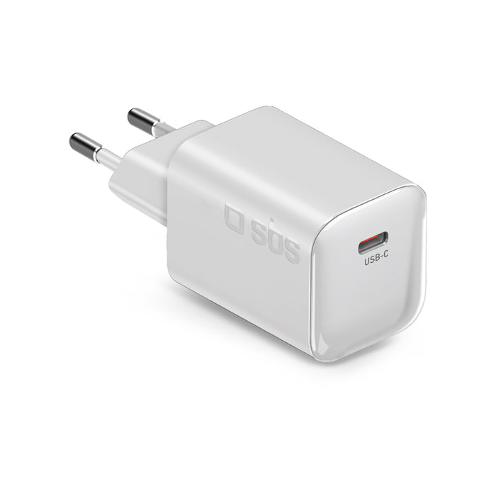 ЗАРЯДНО 220V SBS 45W PD USB-C WH 35017 GSM, Tablet, Notebook