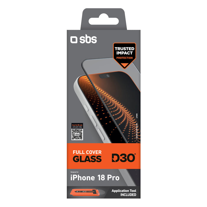 СТЪКЛО SBS D3O IPHONE 18 PRO APLICATOR