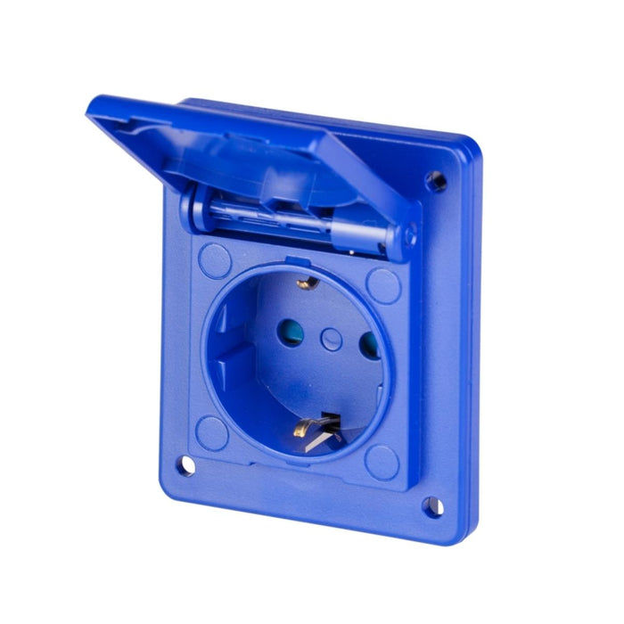 КОНТАКТ ШУКО 2P+T 16A IP54 DOMO SCAME