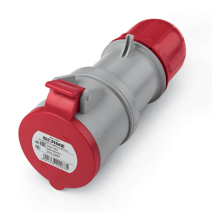 КОНТАКТ 3P+N+Е 32A IP54 OPTIMA SCAME