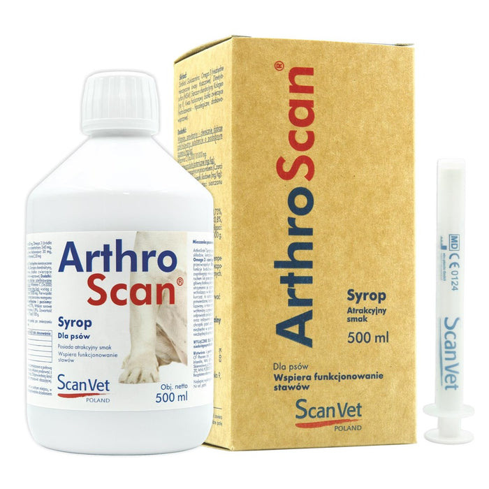 SCANVET ArthroScan сироп - добавки за кучета - 500 мл