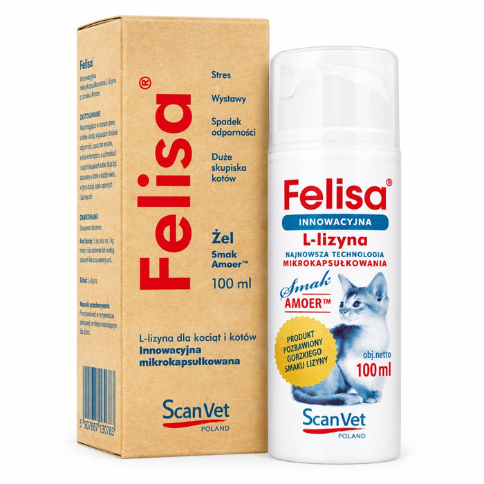SCANVET FELISA 100 ML ГЕЛ ПЛАСТ. БУТИЛКА