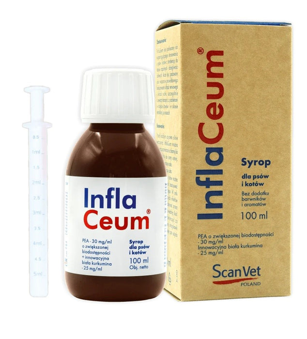 SCANVET InflaCeum - хранителни добавки за кучета и котки - 100 мл
