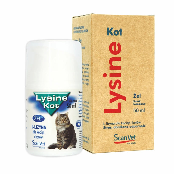 SCANVET ALOPECIA КОТКА 50 ML ГЕЛ БУТИЛКА