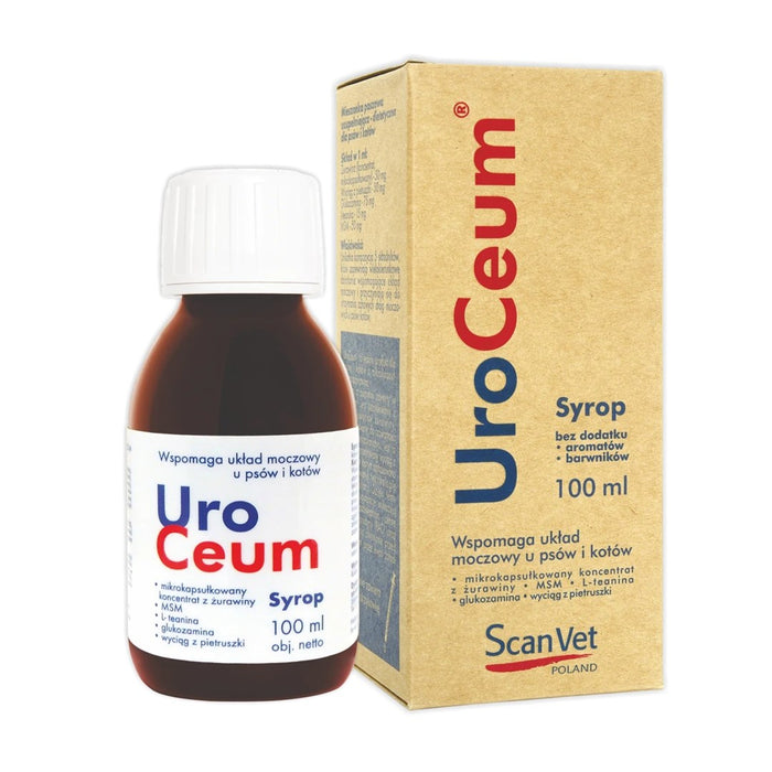 SCANVET UroCeum - хранителни добавки за кучета и котки - 100 мл