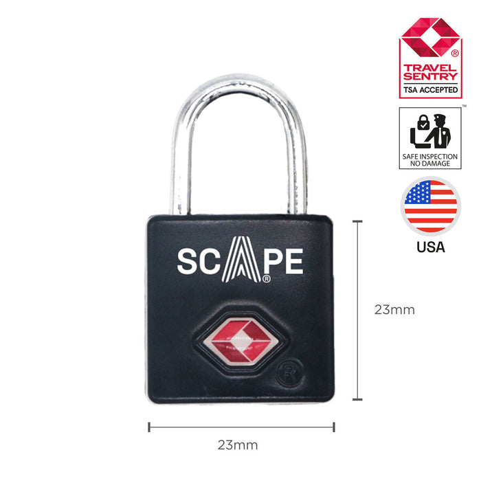 Ключалка Scape Travel TSA-K02 Метал Квадратен