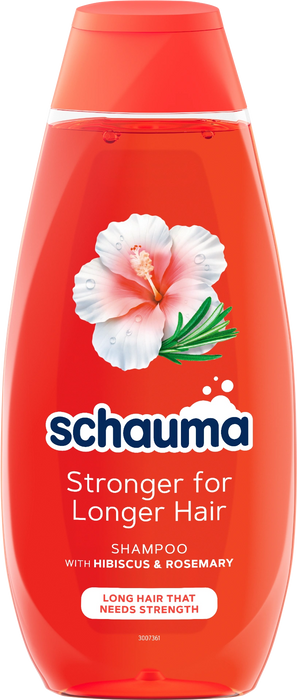 Шампоан за дълга коса с хибискус и розмарин, 400 ml