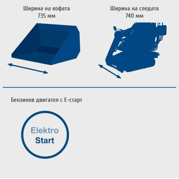 МИНИ ЧЕЛЕН ТОВАРАЧ SCHEPPACH