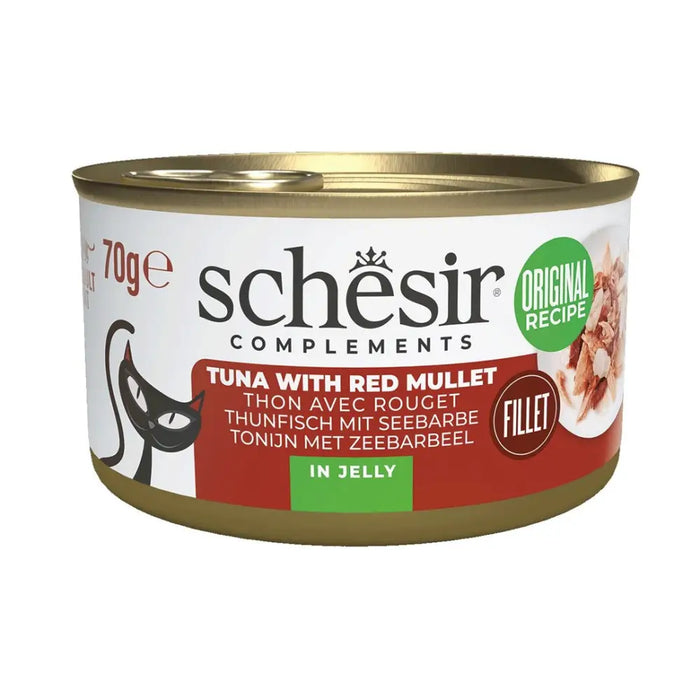SCHESIR Complements Tuna с барбун в желе - мокра храна