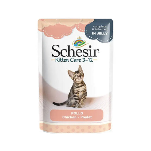 SCHESIR Пилешки филенца в желе - мокра храна за котенца