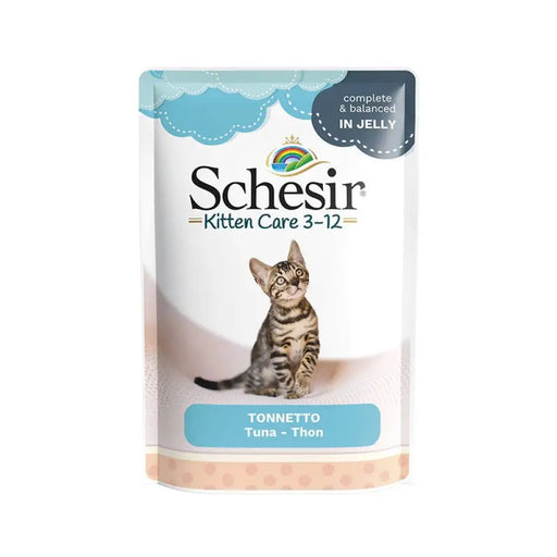 SCHESIR Туна в желе - мокра храна за котенца - 85гр