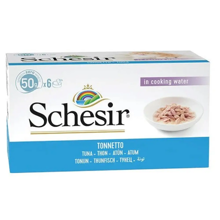 SCHESIR във вода за готвене Tuna - мокра храна за котки - 6