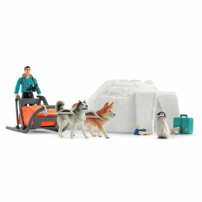 Playset Schleich 42558 Wild Life Antarctica Expedition Set 16 Части 19 Части