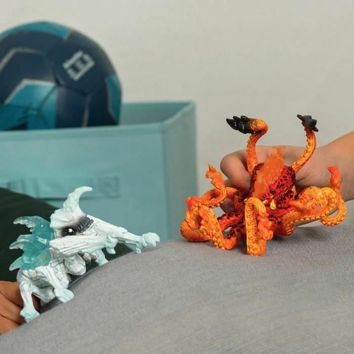 Аксесоари за Къща на Кукли Schleich Lava Octopus vs Ice Bug Duo