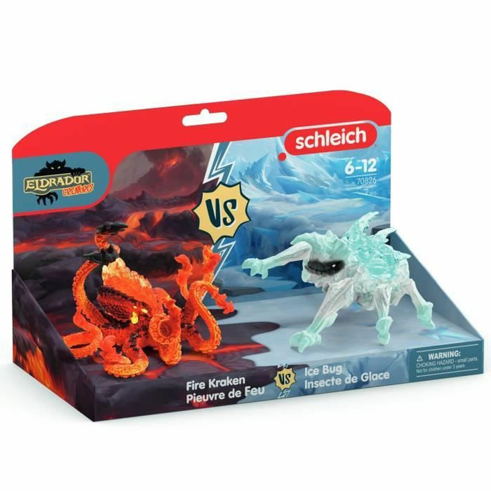 Аксесоари за Къща на Кукли Schleich Lava Octopus vs Ice Bug Duo
