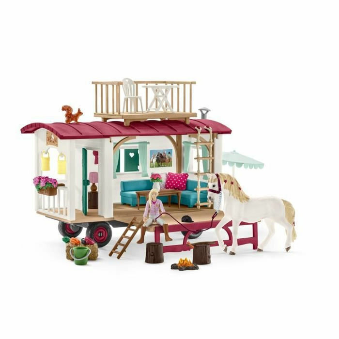 Къща за Кукли Schleich Caravan for secret club meetings