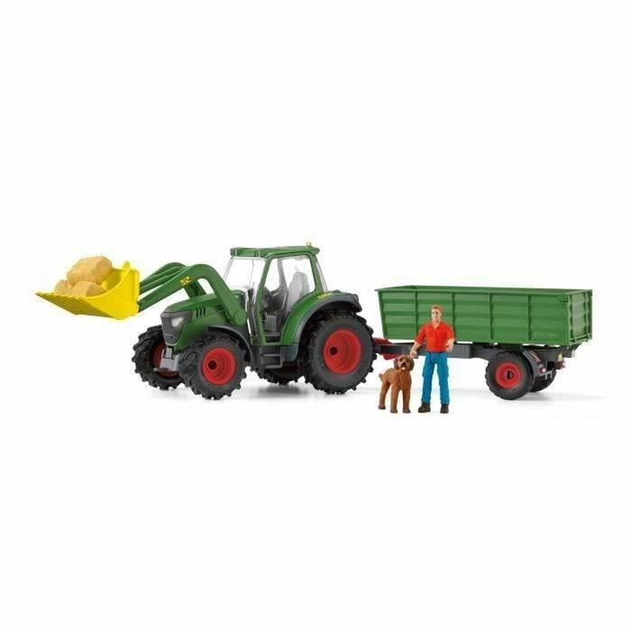 Съчленена Фигура Schleich Tracteur avec remorque