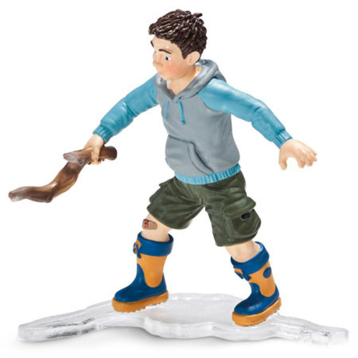 Фигурка Schleich Farm Life - Момче с пръчка