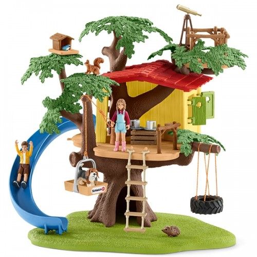 Комплект фигурки Schleich Farm World - Дървена къща
