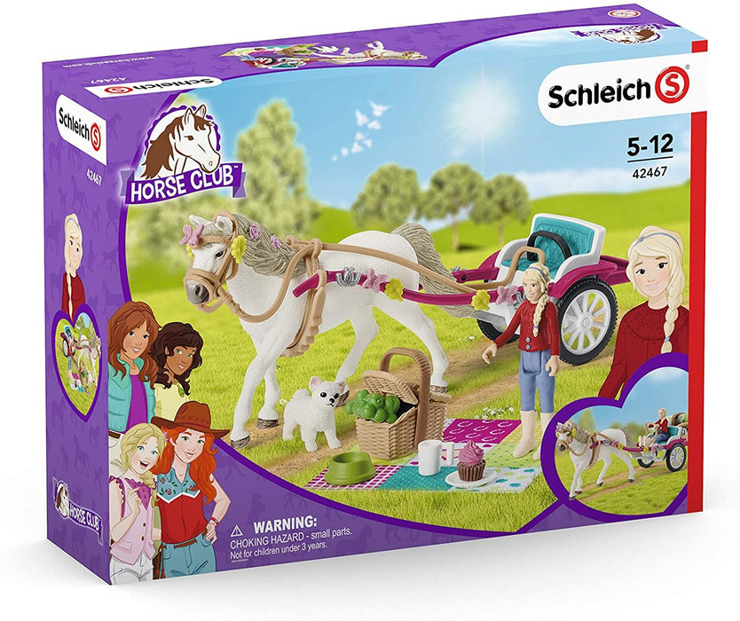 Комплект фигурки Schleich Horse Club - Карета за конно шоу