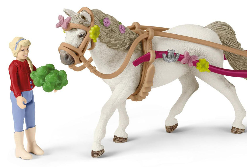 Комплект фигурки Schleich Horse Club - Карета за конно шоу