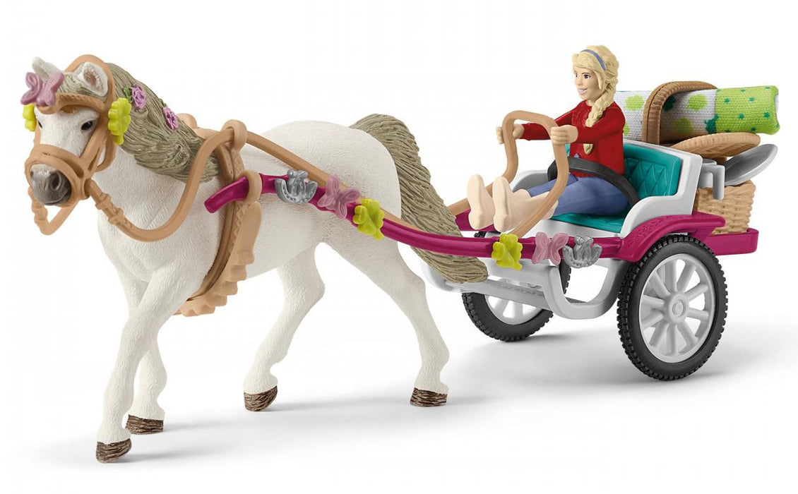 Комплект фигурки Schleich Horse Club - Карета за конно шоу