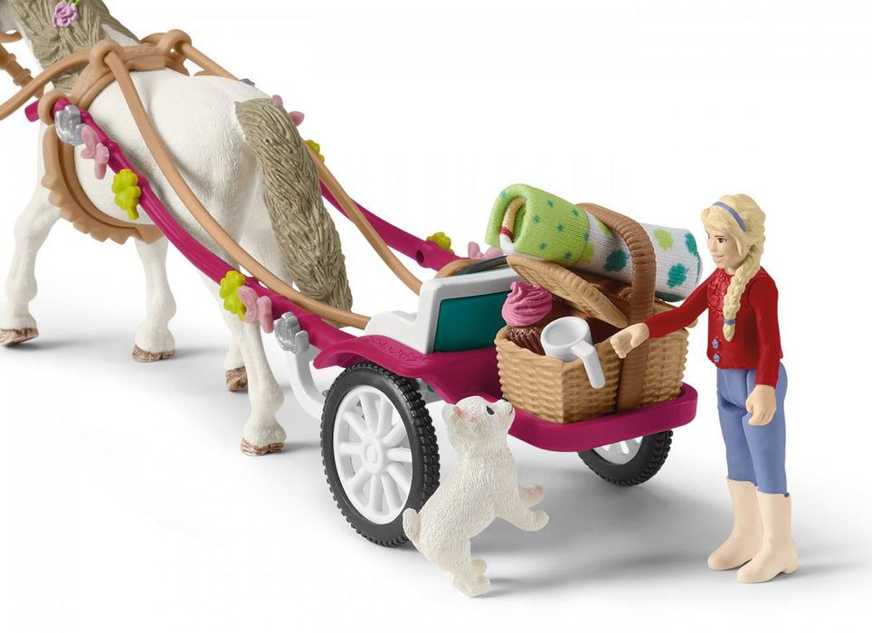Комплект фигурки Schleich Horse Club - Карета за конно шоу