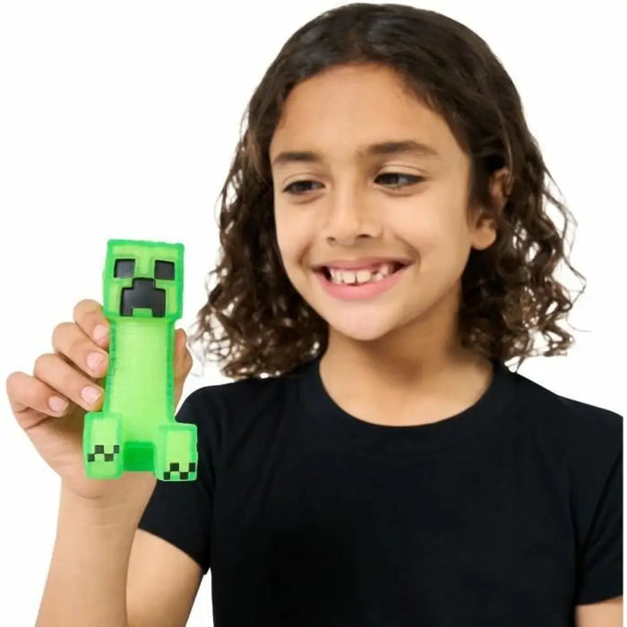 Съчленена Фигура Goo Jit Zu Creeper de Minecraft