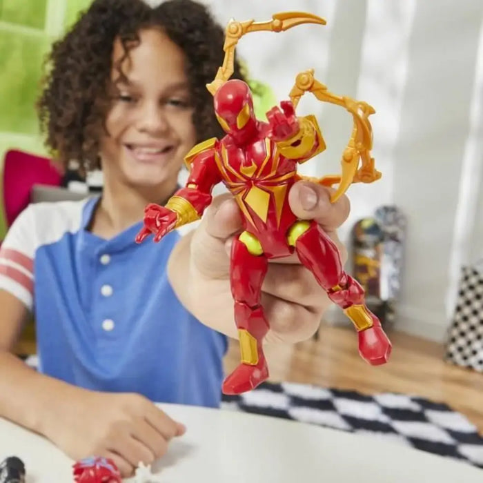 Съчленена Фигура Hasbro MixMashers Iron Spider Deluxe