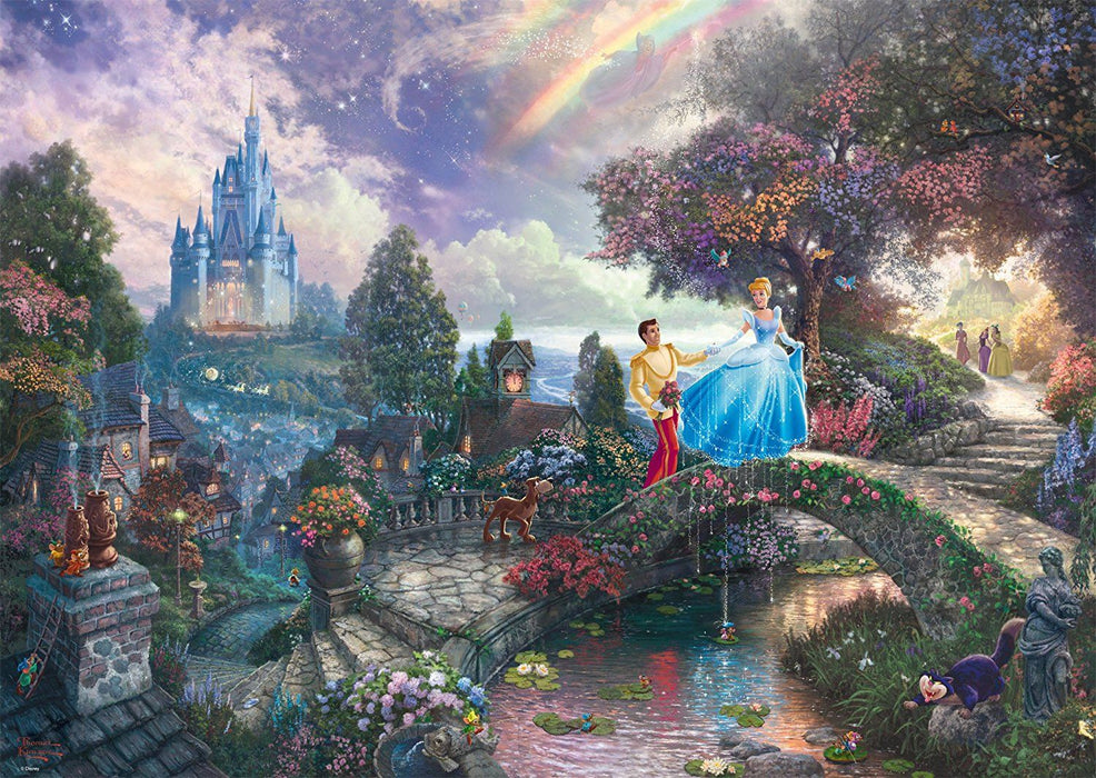 Пъзел Schmidt от 1000 части - Пепеляшка и мечтата ѝ, Томас Кинкейд