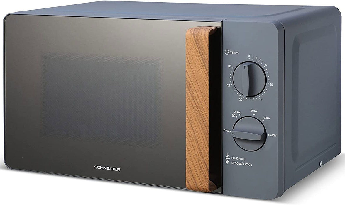 Микровълнова печка Schneider - SCMWN20SMG, 700W, 20 l, сива