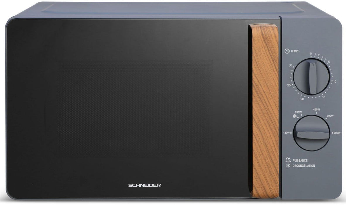 Микровълнова печка Schneider - SCMWN20SMG, 700W, 20 l, сива