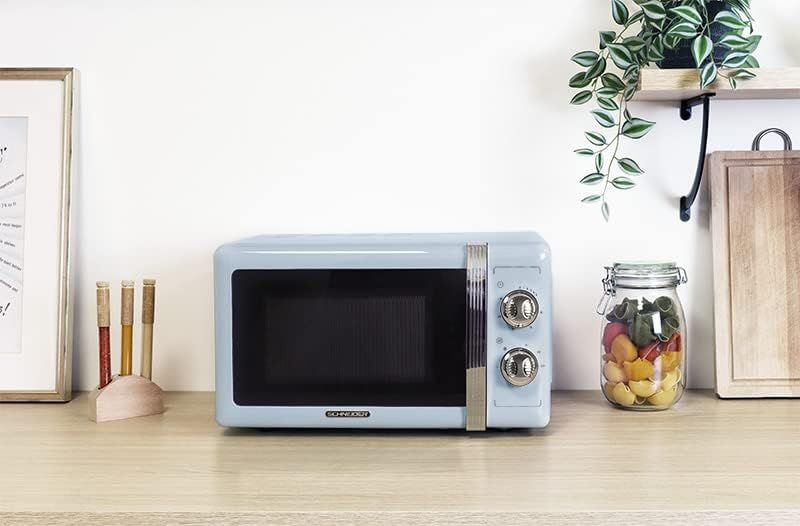 Микровълнова печка Schneider - SMW20VMBL, 700W, 20 l, синя