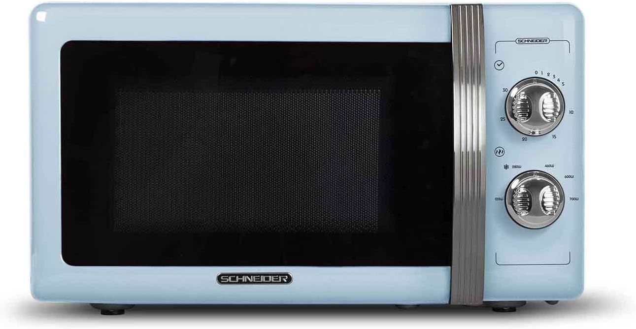 Микровълнова печка Schneider - SMW20VMBL, 700W, 20 l, синя