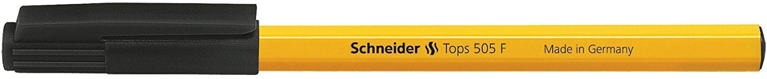 Химикалка Schneider Tops 505 F, черна