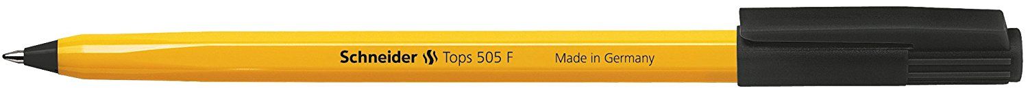 Химикалка Schneider Tops 505 F, черна