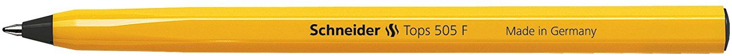 Химикалка Schneider Tops 505 F, черна