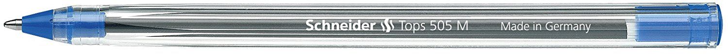 Химикалка Schneider Tops 505 M, синя