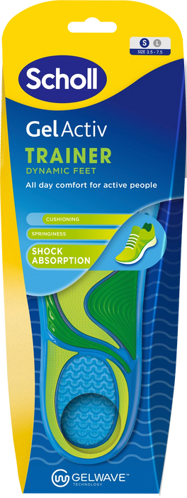 Стелки за спортни обувки Gel Active, размер S / 35.5-40.5, 1 Чифт