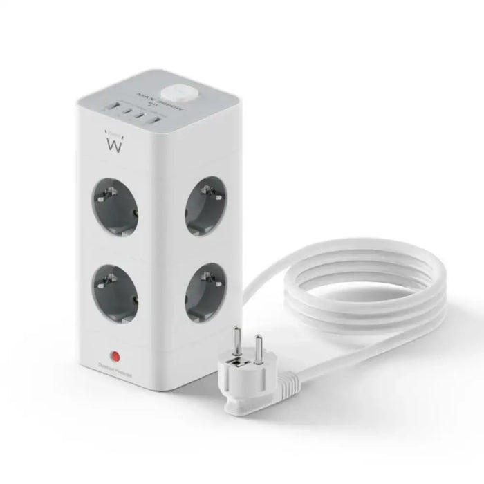 Schuko 8 начина многофункционален адаптер за контакт Ewent