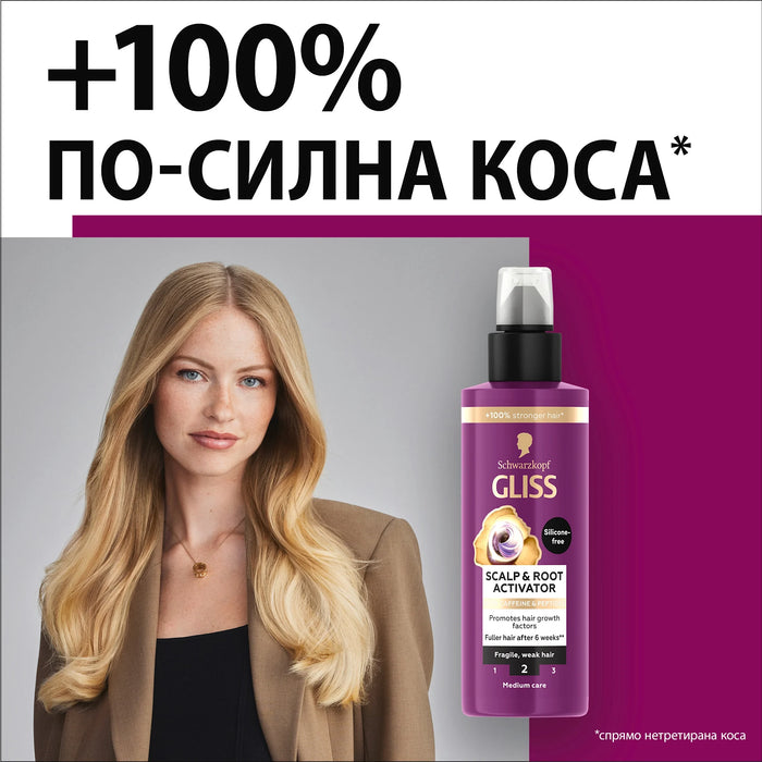 Активиращ серум за скалп и корени, 100 ml