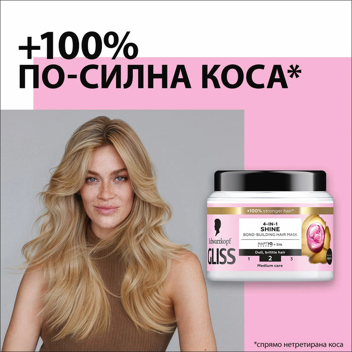 Mаска за коса без блясък Shine 4-in-1, 400 ml