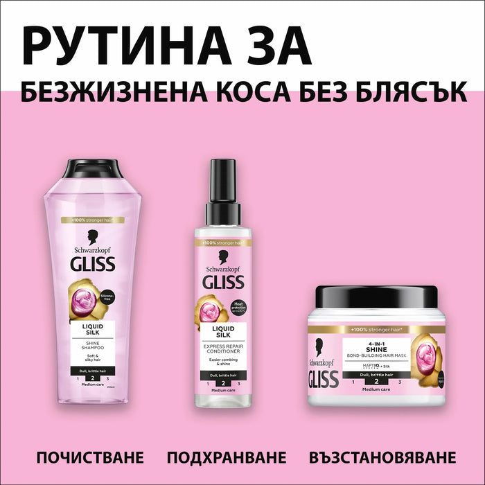 Mаска за коса без блясък Shine 4-in-1, 400 ml