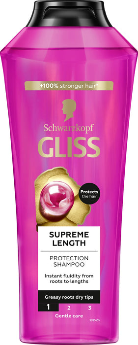 Шампоан за дълга коса Supreme Length, 400 ml