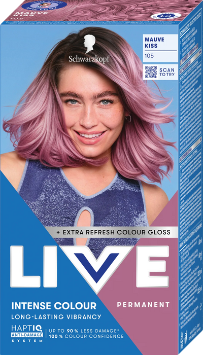 Боя за коса Inrense Color, Nr. 105 Люлякова целувка, 1 бр