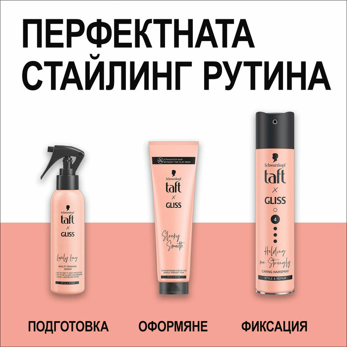 Изправящ крем за непокорна коса Sleeky Smooth, 150 ml