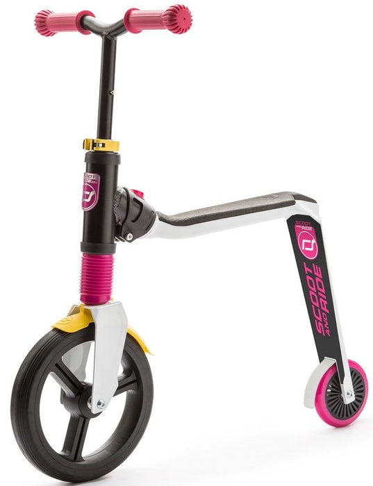 Детска тротинетка 2 в 1 Scoot&Ride - Highwayfreak, розова